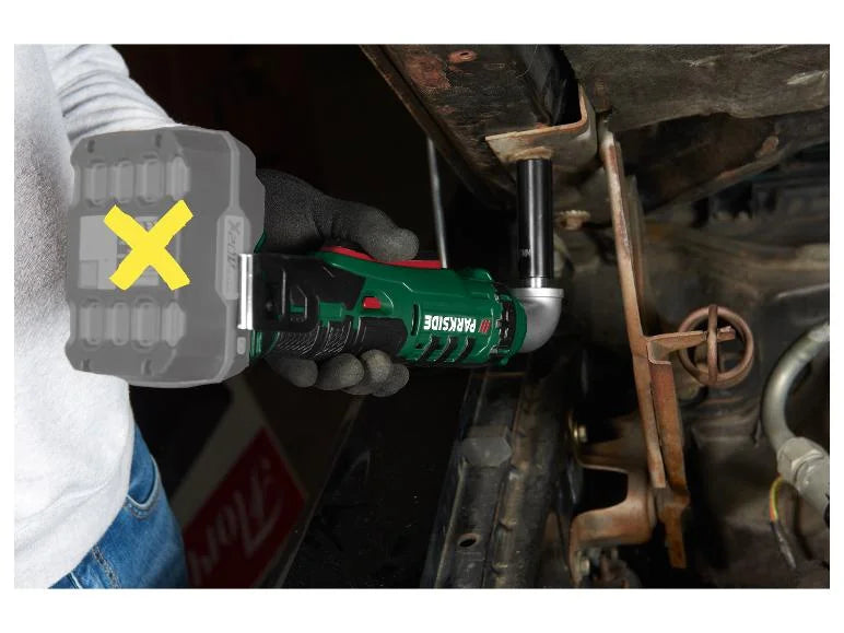 Visseuse d’angular a choc sin fil PAWS 20 A1, 20 V